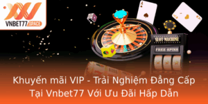 Khuyen Mai Vip Trai Nghiem Ang Cap Tai Vnbet77 Voi Uu Ai Hap Dan