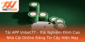 Tai App Vnbet77 Trai Nghiem Inh Cao Nha Cai Online Ang Tin Cay Hien Nay